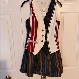 Maeve Mixed-Print Vest Twofer
Mini Dress